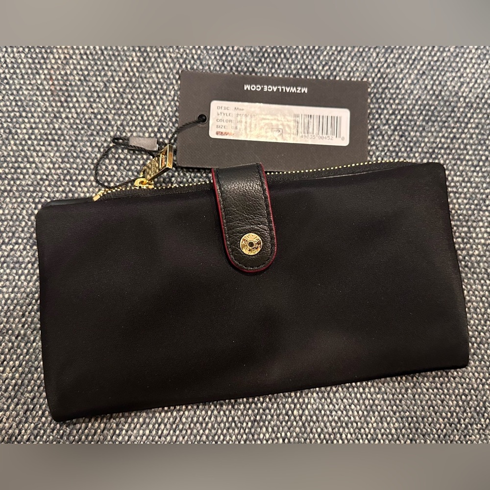MZ Wallace Black Mae Wallet